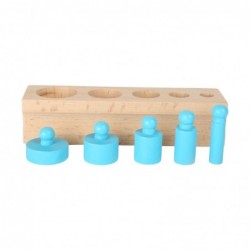 Цилиндри Small Foot, дървени, цветни, 15 х 16 х 3.5 cm - 6611060659 - изглед 4
                  