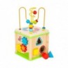 Куб Small Foot, дидактичен, 5 в 1, дървен, 15 х 15 х 29 cm