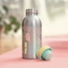Бутилка за вода Milan Silver, изотермична, 354 ml, жълта