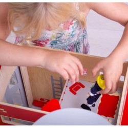 Дървена играчка Bigjigs - Градска пожарна  - JT156 - изглед 8
                  