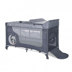 Детска кошара Lorelli MOONLIGHT 2 Нива Плюс Cool Grey PANDAS - 10080572362 - изглед 3
                  