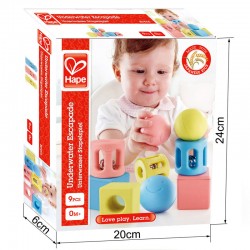 Дрънкалка Hape – Тройни геометрични фигури - H0456 - изглед 3
                  
