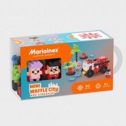Мини вафлен конструктор Marioinex Градски център - Пожарна кола 80 части - 903 193 - изглед 5
                  