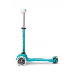 Тротинетка Micro Mini Deluxe Magic Aqua LED - MMD131 - изглед 4
                  