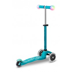 Тротинетка Micro Mini Deluxe Magic Aqua LED - MMD131 - изглед 5
                  
