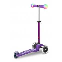 Тротинетка Micro Mini Deluxe Magic Purple LED - MMD129 - изглед 3
                  