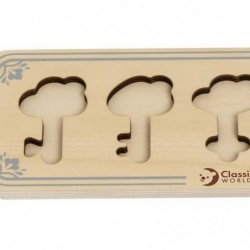 Детска дървена игра Classic World - Цветните ключове от замъка - CW40055 - изглед 4
                  