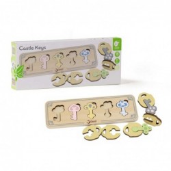 Детска дървена игра Classic World - Цветните ключове от замъка - CW40055 - изглед 7
                  