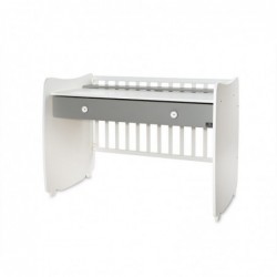 Легло Lorelli DREAM NEW 70x140 бяло+stone grey - 10150440041A - изглед 6
                  