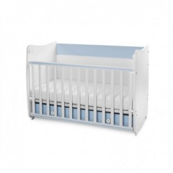 Легло Lorelli DREAM NEW 70x140 бяло+baby blue - 10150440039A - изглед 3
                  