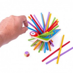 Дървено цветно микадо Bigjigs - 34024 - изглед 4
                  