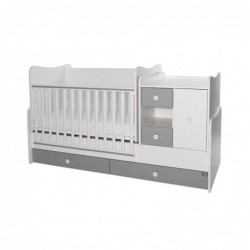 Легло MiniMAX NEW 190/72 бяло+stone grey - 10150500041A - изглед 3
                  