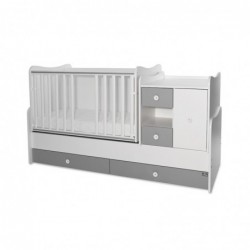 Легло MiniMAX NEW 190/72 бяло+stone grey - 10150500041A - изглед 4
                  