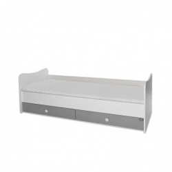 Легло MiniMAX NEW 190/72 бяло+stone grey - 10150500041A - изглед 6
                  