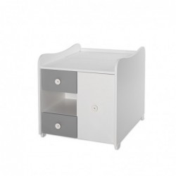 Легло MiniMAX NEW 190/72 бяло+stone grey - 10150500041A - изглед 10
                  