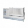 Легло MiniMAX NEW 190/72 бяло+baby blue