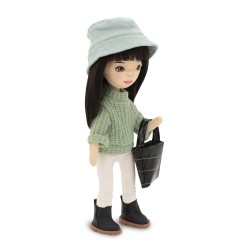 Детска плюшена играчка Orange Toys Sweet Sisters - Лилу в зелен пуловер 32см - SS04-16 - изглед 4
                  