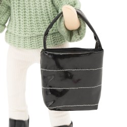 Детска плюшена играчка Orange Toys Sweet Sisters - Лилу в зелен пуловер 32см - SS04-16 - изглед 5
                  