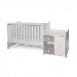 Детско легло Lorelli MiniMAX NEW бяло+арт - 10150500043A - изглед 8
                  