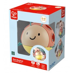 Бебешка дрънкалка Hape - Калинка, 9х9х9см - H8522 - изглед 4
                  