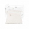 Бебешки спален комплект с бродерия 2 части EU style 70/140 Kikka Boo Dream Big Beige