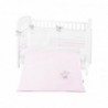 Бебешки спален комплект с бродерия 6 части 70/140 Kikka Boo Dream Big Pink