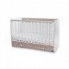 Детско легло Lorelli SWEET DREAM 60/120 бяло+светъл дъб