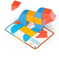 Магнитен конструктор Geomag Magicube Форми и карти, 16 части - G302 - изглед 4
                  