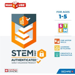 Магнитен конструктор Geomag Magicube Creative, 8 части - G246 - изглед 6
                  