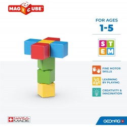 Магнитен конструктор Geomag Magicube Creative, 8 части - G246 - изглед 4
                  