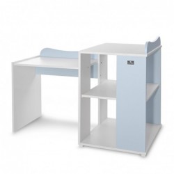 Детско легло LORELLI MULTI с шкаф и чекмедже 190/82 Бяло+Baby Blue - 10150570039A - изглед 11
                  