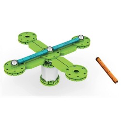 Магнитен конструктор Geomag Mechanics 766 - Компас, 35 части - G766 - изглед 4
                  