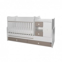 Детско легло Lorelli MiniMAX NEW бяло+string - 10150500046A - изглед 3
                  