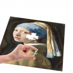 Пъзел Grafix - Момиче с перла, художествен, 50х70cm, 1000 части - 6611120530 - изглед 4
                  