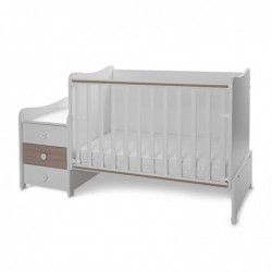 Детско трансформиращо легло LORELLI MAXI PLUS 70/160 бяло+кехлибар - 10150580044P - изглед 5
                  