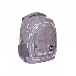 Ученическа Раница Astra Hash AB330 Ultraviolet Cats с холографски ефект - AS502022130 - изглед 3
                  