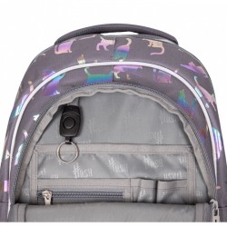 Ученическа Раница Astra Hash AB330 Ultraviolet Cats с холографски ефект - AS502022130 - изглед 5
                  