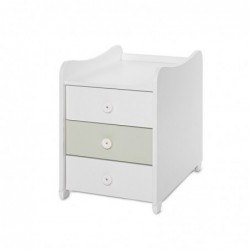 Детско трансформиращо легло LORELLI MAXI PLUS 70/160 бяло+milky green - 10150580040P - изглед 11
                  