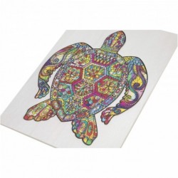 Пъзел Grafix Костенурка, уникални форми, дървен, 130 части - 6703020025 - изглед 4
                  