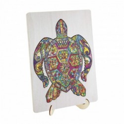 Пъзел Grafix Костенурка, уникални форми, дървен, 130 части - 6703020025 - изглед 7
                  