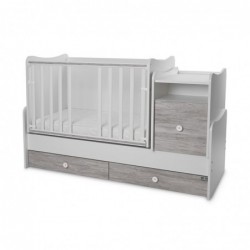 Детско легло Lorelli TREND PLUS 70/160 бяло+арт - 10150590043P - изглед 3
                  