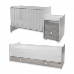 Детско легло Lorelli TREND PLUS 70/160 бяло+арт - 10150590043P - изглед 11
                  