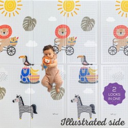 Килим за бебе Taf Toys, Двустранен, Савана, 150 х 200 см - TT12715 - изглед 6
                  