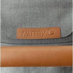 Детска количка Mutsy NEXO, черно шаси със светлокафява дръжка и седалка със сенник в цвят Moss Grey - MT.0600.002 - изглед 3
                  