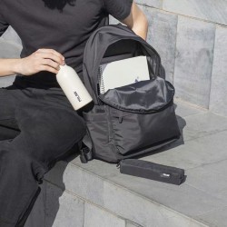 Раница Milan Shadow с 2 ципа, 22 L, черна - 1095110925 - изглед 5
                  