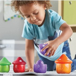 Гномчета с къщички за сортиране и броене Learning Resources - 6618050015 - изглед 6
                  