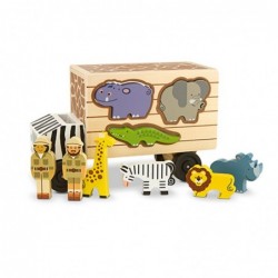 Дървен камион с форми животни Melissa and Doug - 000772151801 - изглед 3
                  