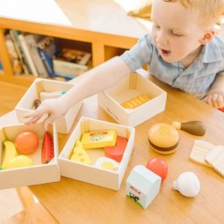 Дървен комплект Melissa & Doug - 5 Групи храни - 000772002714 - изглед 3
                  