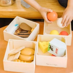 Дървен комплект Melissa & Doug - 5 Групи храни - 000772002714 - изглед 4
                  