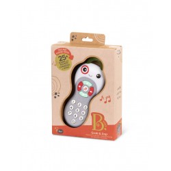 Музикална играчка Battat - Дистанционно за телевизор Grab & Zap, 16 см - BTBX1788X - изглед 4
                  